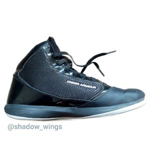 Under Armour Jet High Top Basketball Shoes - Size 10 Men's Black Athletic Shoes